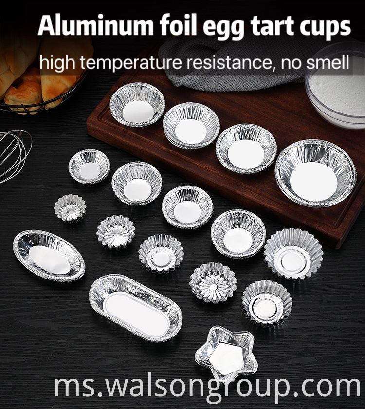 Aluminum foil egg tart cup 1